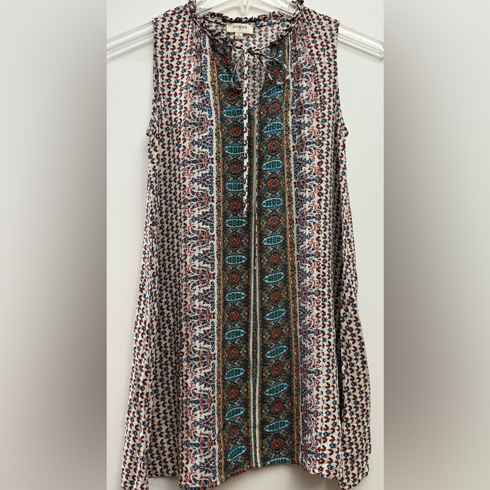 Umgee Multicolor Patterned Tunic/Dress